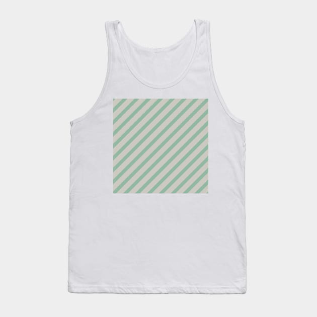 Geometric diagonal Pattern Tank Top by Patternos